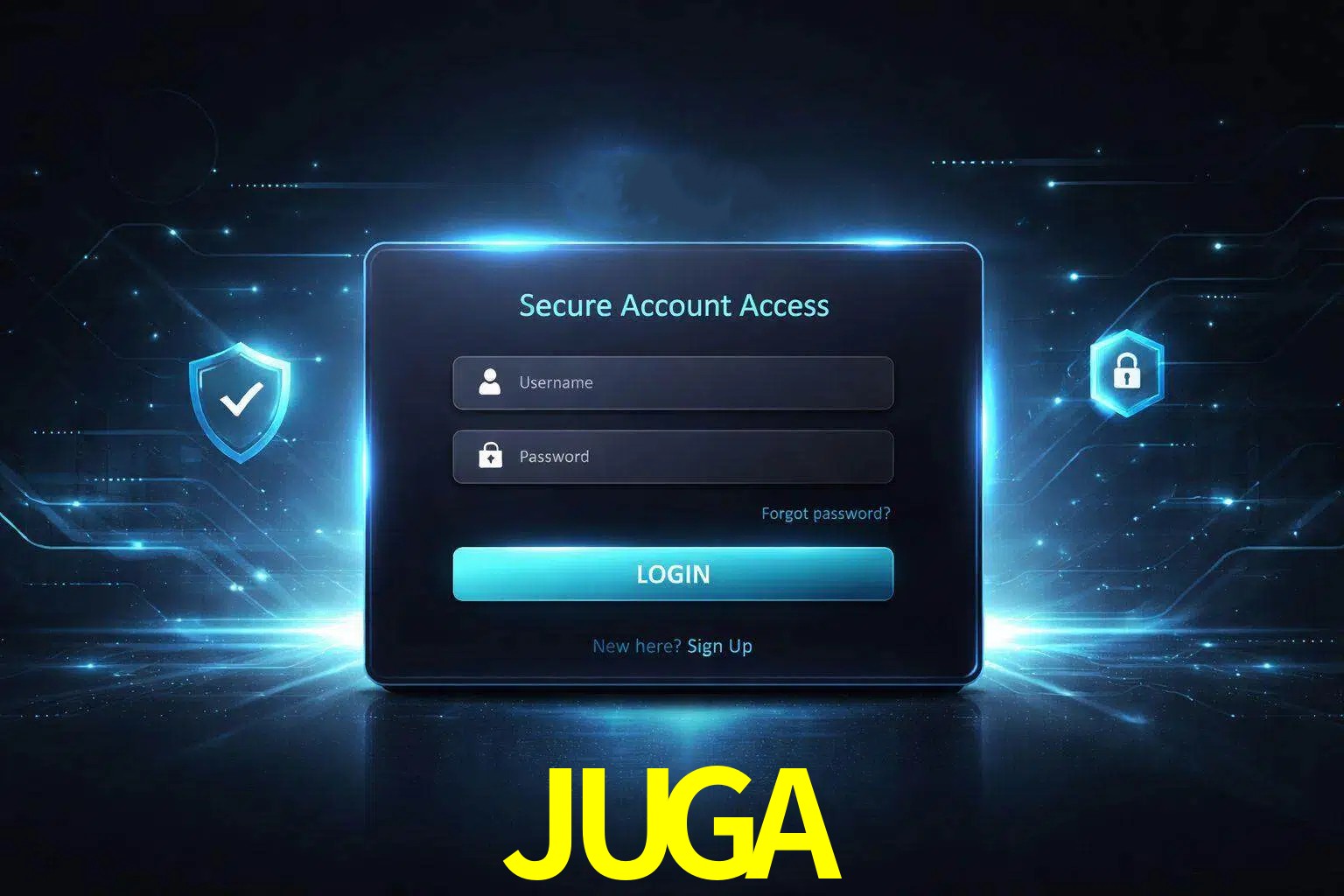 Pantalla de inicio de sesión de cuenta JUGA para usuarios en México
