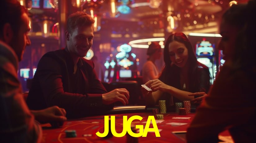 Página principal de JUGA Casino con juegos en vivo y tragamonedas para México